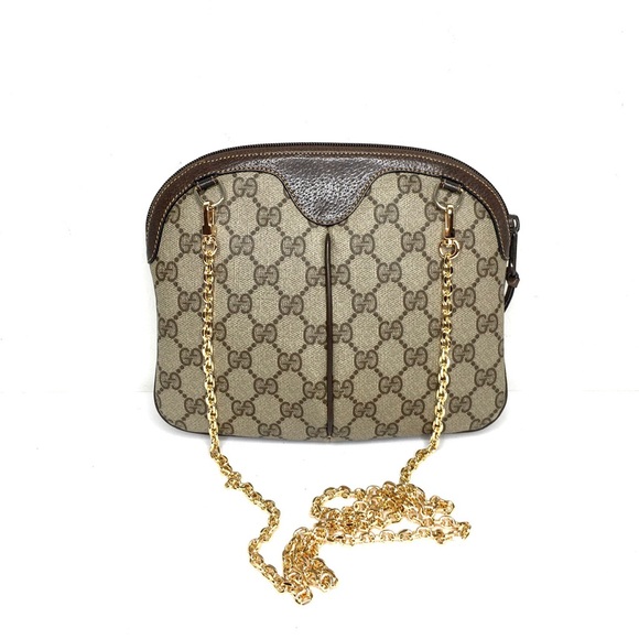 Authentic Gucci brown monogram crossbody bag - Picture 9 of 16